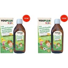 Youplus Kids Multi Vitamin ve Mineral  Kompleksi 150 ML Şurup 2 Adet - Abdi İbrahim