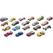 Hot Wheels Yirmili Araba Seti - Geniş Ürün Yelpazesi, Oyuncak Araba Koleksiyonu, 1:64 Ölçek H7045