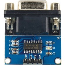 Roba MAX3232 Db9 RS232 Ttl Uart Çevirici Modül Seri Port Arduino 3.3V