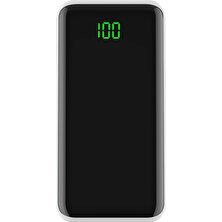 Xipin X20 10000 Mah Powerbank Dijital Göstergeli 2A Taşınabilir Sarj Cihazı
