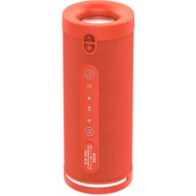Soaiy E12 Kablosuz Bluetooth Hoparlör - Ipx7 - LED Işıklı Ses Bombası - Fm Radyo & USB & Aux