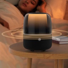 Soaiy SH77 Taşınabilir Kablosuz Bluetooth Hoparlör - 360° Stereo Surround Party Speaker - Rgb Işıklı
