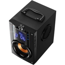 Soaiy SA-Q32S Taşınabilir Kablosuz Bluetooth Hoparlör Party Speaker - Çift Mikrofonlu - Kumandalı