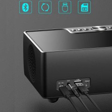 Soaiy S99 Taşınanabilir Kablosuz Bluetooth Hoparlör - Tft Ekran - Video Oynatma - Dijital Gösterge