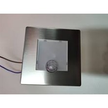 Cata 1,5 Watt Satin Kasa Gün Işığı Geçmeli Kasaya Uygun Sensörlü Koridor Armatür Ct 5173