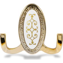 Nzb Vestiyer Duvar Askısı Dolap Elbise Askılığı Gold Askı