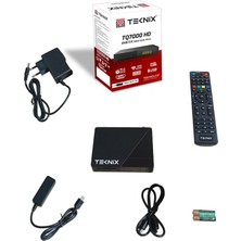 Teknix TQ-7000 Hd Dvb T & Dvb C Hd Karasal ve Kablo Tv Alıcısı