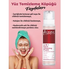 Aizen 3 In 1face Cleaning Foam Yüz Temizleme Köpüğü