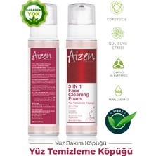 Aizen 3 In 1face Cleaning Foam Yüz Temizleme Köpüğü