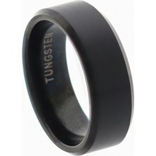 Celikchi Erkek Tungsten Siyah Renk Yüzük