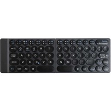 Wiwu Fmk-01 Mini Keyboard Katlanabilen Ultra Ince Bluetooth Klavye & Taşıma Çantası & Stand