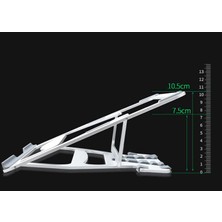 Wiwu S100 Laptop Standı 5 Kademeli Katlanabilir MacBook Stand Alüminyum Alaşım