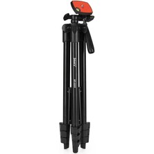 Jmary KP-2205 Tripod 134 cm Uzunluk 3 Kademeli Oynar Başlık Profesyonel