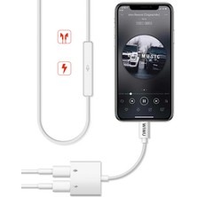 Wiwu LT01 Plus Lightning Ses Dönüştürücü Aux Adaptör