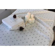 Lufa Home Jakarlı Yılbaşı Masa Örtüsü -234