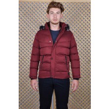 Baggi Regular Fit Erkek Mont  Bordo