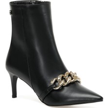 Incı Eva 2pr Siyah Kadın Topuklu Bot