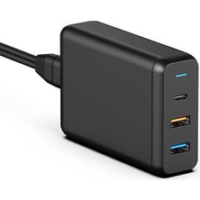 Wiwu Pd Power Turbo TX-MU520C-A USB / Pd Power Turbo Şarj Adaptörü Qc 3.0 45W Yüksek Hızlı Şarj