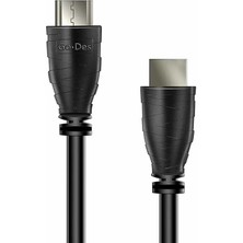 Go-Des Go Des GD-HM803 HDMI 4K Kablo 300 cm Güçlü Iletken Uçlar 3 Metre Görüntü Aktarım Kablosu