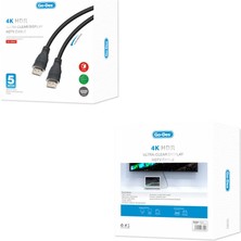 Go-Des Go Des GD-HM805 HDMI 4K Kablo 5 Metre Güçlü Iletken Uçlar Görüntü Aktarım Kablosu