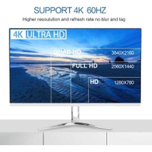 Qgeem QG-UA14 Type-C To Mini Display Port Kablo 4K 60Hz 180 cm Görüntü Aktarım Kablosu