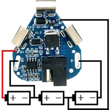 Roba 3s 8A 12V Lityum Batarya Bms Koruma Kartı 18650 Lipo Li-On Pil