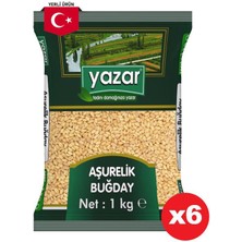 Yazar Yerli Aşurelik Buğday 1 Kg. x 6 Paket