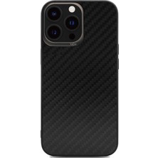 Kajsa Apple iPhone 13 Pro Kılıf Kajsa Carbon Fiber Collection Arka Kapak