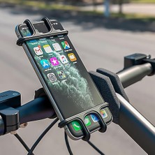 Universal 360° Dönebilen Bisiklet Telefon Tutucu