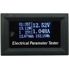 Motorobit 33V 3A 7in1 Dijital Voltmetre Ampermetre - Zaman Sıcaklık Watt Ölçer