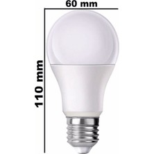 ŞANLED 10W Tasarruflu  Beyaz Renk LED Ampul-1  Adettir