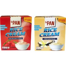 Dr. Pan Pirinç Kreması Çilek ve Vanilya Aromalı 2 x 400 gr