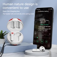 Douler Futbol Tws Kulak İçi Stereo Dokunmatik Kablosuz Bluetooth Kulaklık (Yurt Dışından)