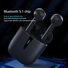 Douler Tws Yüksek Ses Kalitesi Gürültü Azaltma Dokunmatik Akıllı Spor Kablosuz Bluetooth Kulaklık (Yurt Dışından)