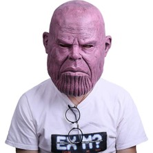 Douler Halloween Cadılar Bayramı Kostümü Parti Thanos Lateks Maske (Yurt Dışından)