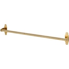 IKEA Gold Mutfak Rayı 60 cm Meridyendukkan Pirinç Mutfak Askılığı Metal Ray