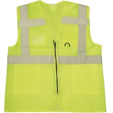 Bestguard Işçi Ikaz Fosforlu Reflektörlü Yelek Standart