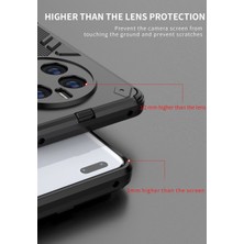 Mooncase Huawei Mate 50 Pro Çift ​​katmanlı Darbeye Dayanıklı Telefon Kılıfı - Lacivert (Yurt Dışından)