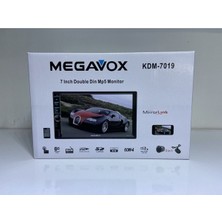 Megavox KD-7019 7inç Double (Dabıl) Teyp Geri Görüş Kamerası