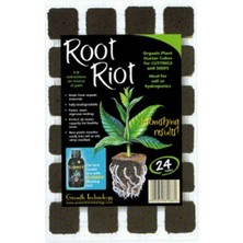 Growth Technology Root Riot Tray Köklendirme Küpleri 24 Adet