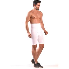 İnce Yaşam Erkek Beyaz Toparlayıcı Boxer Korse