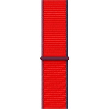 Pazariz Apple Watch Uyumlu 1-2-3-4-5-6-Se-7 Serisi 42MM - 44MM - 45MM Uyumlu Spor Kumaş Kordon