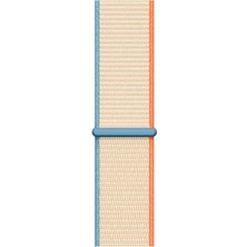 Pazariz Apple Watch Uyumlu 1-2-3-4-5-6-7-Se Serisi 38MM - 40MM -41MM Uyumlu Spor Kumaş Kordon