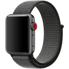 Pazariz Apple Watch Uyumlu 38MM Krd-03 Hasır Kordon