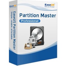 Easeus Partition Master Professional 13.5 Tam Sürüm Süresiz