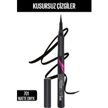 Maybelline Mini Jel Göz Kalemli Hyper Precise All Day Eyeliner Seti - 701 Matte Onyx
