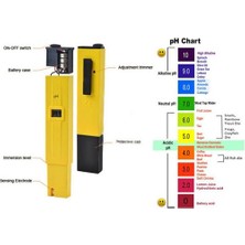 Hubstein Ph Metre Dijital Ph Ölçer 0-14