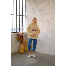 Gizay Şirinbaba Baskılı Oversize Sweat