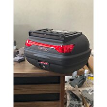 Wogen Motosiklet Arka Topcase Arka Çanta Siyah 52 Litre