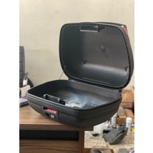 Wogen Motosiklet Arka Topcase Arka Çanta Siyah 52 Litre